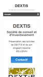 Mobile Screenshot of dextis.com